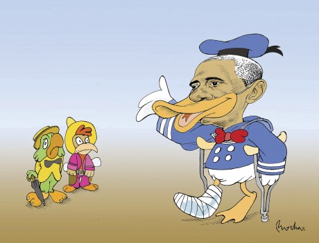 Lame duck en la cumbre