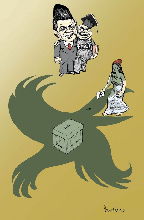 Contubernio TEPJF, EPN, PVEM