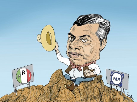 El bronco a la silla