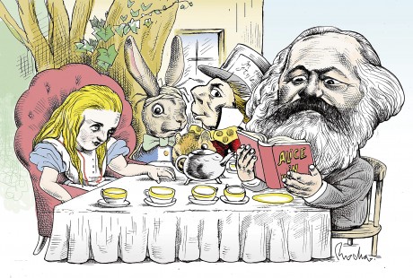 Marx y Alicia