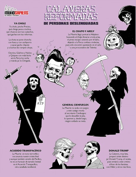 CALAVERAS REFORMADAS DE PERSONAS DESLENGUADAS