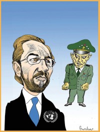 El comisionado y el general