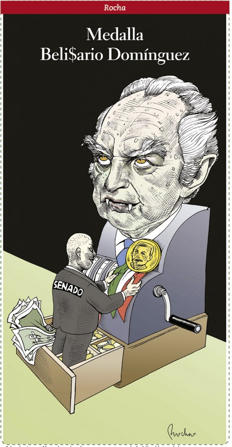 Medalla Beli$ario Domínguez