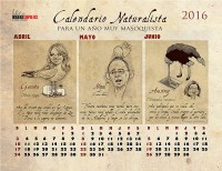 CALENDARIO NATURISTA PARA UN AÑO MUY MASOQUISTA