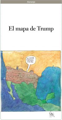 El mapa de Trump