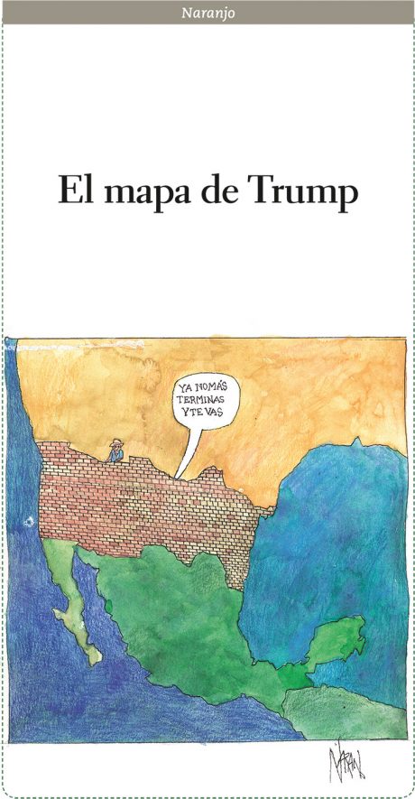 El mapa de Trump