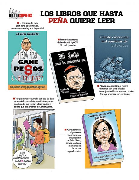 LOS LIBROS QUE HASTA PEÑA QUIEREN LEER