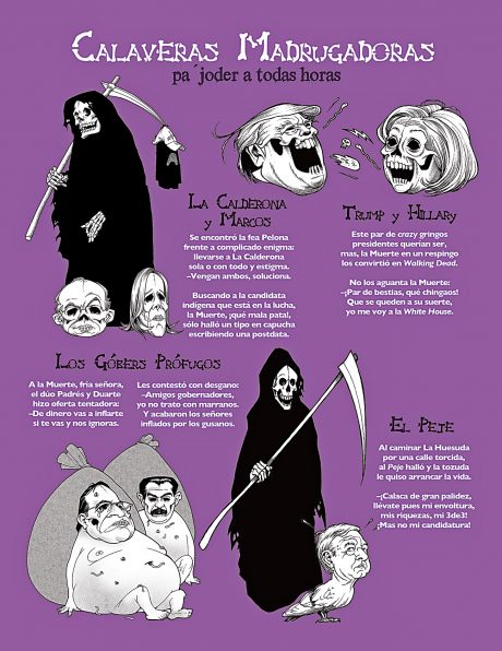 CALAVERAS MADRUGADORAS pa' joder a todas horas