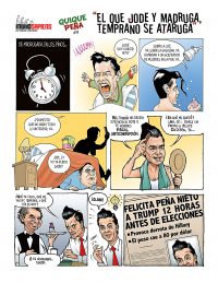 EL QUE JODE Y MADRUGA TEMPRANO SE ATARUGA