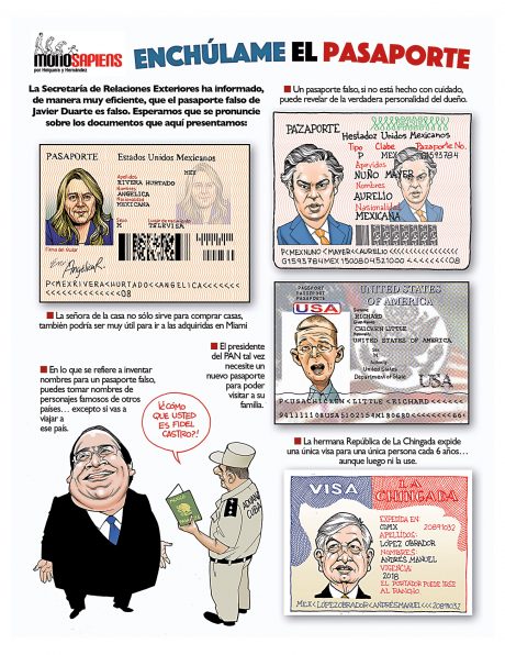 ENCHÚLAME EL PASAPORTE