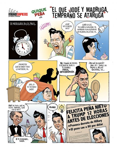 EL QUE JODE Y MADRUGA TEMPRANO SE ATARUGA