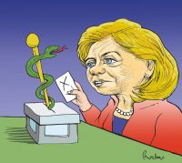 Hillary vs las farmacéuticas