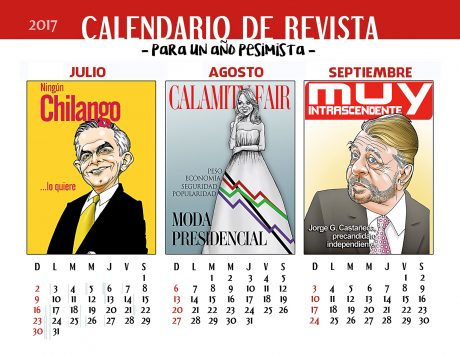 CALENDARIO DE REVISTA PARA UN AÑO MUY PESIMISTA