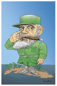 Fidel verde olivo
