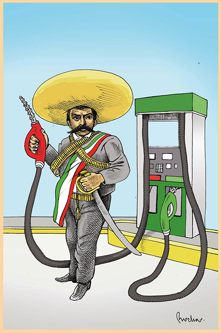 Alzados contra el gasolinazo