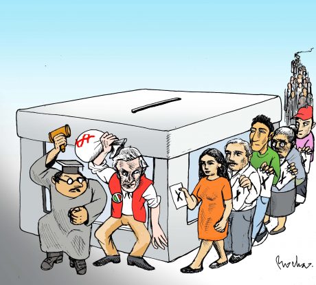 Rocha Imposiciones a la democracia