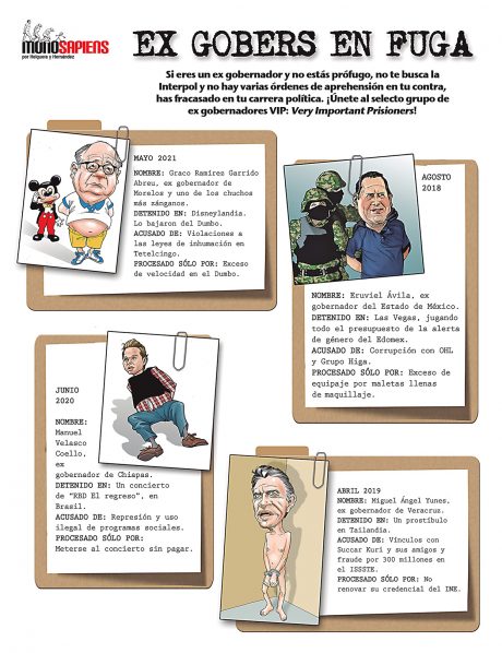 EX GOBERS EN FUGA