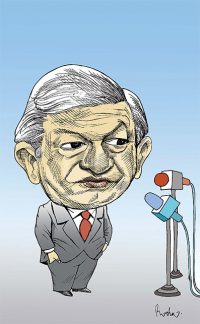 AMLO y los medios