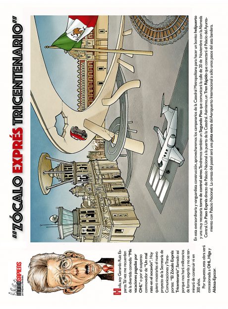 "Zócalo exprés tricentenario"