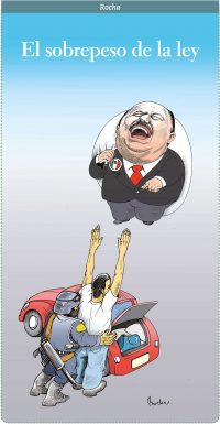 El sobrepeso de la ley