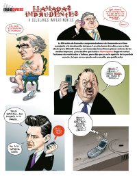 Llamadas imprudentes a celulares impertinentes