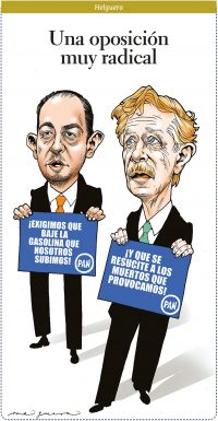 Una oposición muy radical