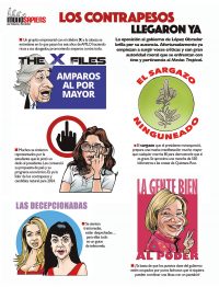 Los contrapesos llegaron ya