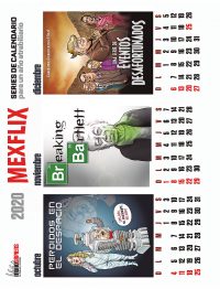 Memeflix: Series de calendario para un año atrabiliario