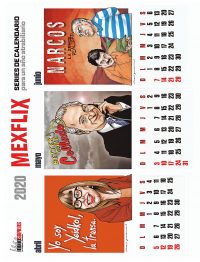 MEMEFLIX: Series de calendario para un año atrabiliario